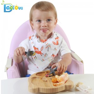 Legjobb Eladó Első Ön Etetés Bébi edények Rövid kisgyermek kanál Élelmiszer minőségű PP kanál és villák a baba edzéshez